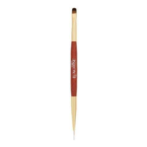 Pensula Unghii Dubla pentru Constructie Gel & Pictura LUXORISE #03-Accesorii Unghii > Pensule Unghii