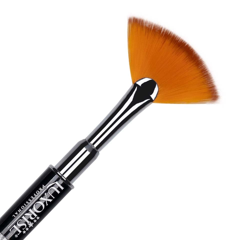 Pensula Unghii Evantai Crystal Premium - LUXORISE-Accesorii Unghii > Pensule Unghii