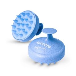 Perie de masaj pentru scalp -  Silicon - Albastru-FEMEI/INGRIJIRE COSMETICA/Make-up-INGRIJIRE COSMETICA/Make-up