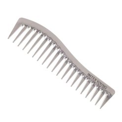 Pieptene pentru par  ZURI SILVER - antistatic - 18cm-FEMEI/INGRIJIRE COSMETICA/Make-up-INGRIJIRE COSMETICA/Make-up