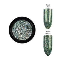 Pigment Unghii Galaxy Dreams LUXORISE Emerald Galaxy 2