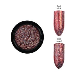 Pigment Unghii Galaxy Dreams LUXORISE Rose Crystal 2