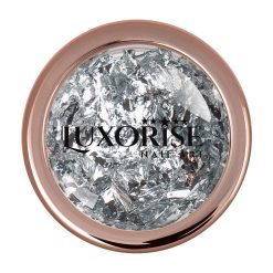 Pigment Unghii Platinum Flake LUXORISE Silver 1