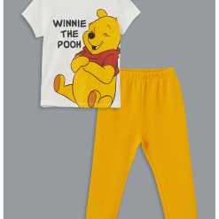 Pijama cu imprimeu Winnie The Pooh-BAIETI/IMBRACAMINTE/Pijamale si halate de baie-IMBRACAMINTE/Pijamale si halate de baie