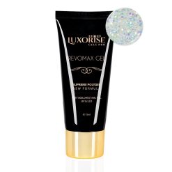 Polygel REVOMAX GEL LUXORISE Lime Glitter