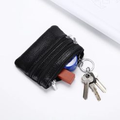 Port chei Veona PT1409 piele naturala Negru 4