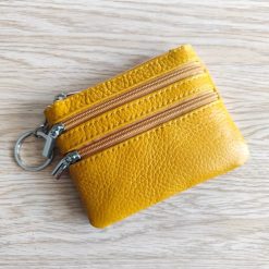 Port chei Veona PT1415 piele naturala Galben 4