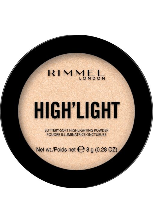 Pudra iluminatoare  High`light - 001 Champagne - 8 g-FEMEI/INGRIJIRE COSMETICA/Produse cosmetice-INGRIJIRE COSMETICA/Produse cosmetice