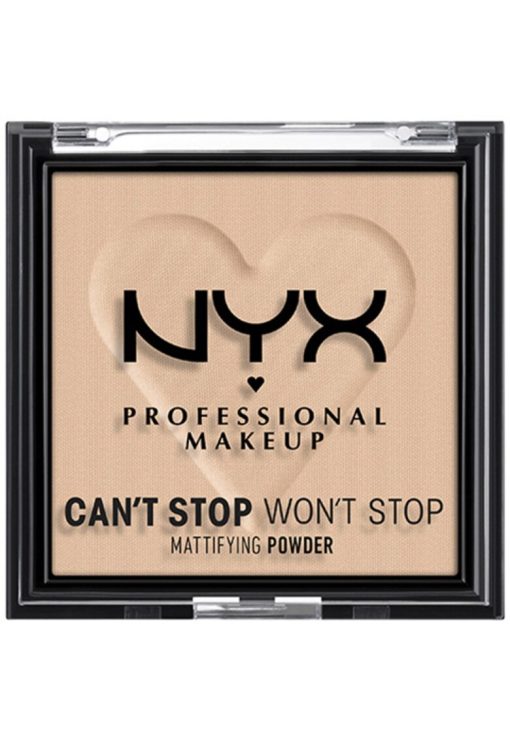 Pudra pentru ten NYX PM Can't Stop Won't Stop Mattifying Powder - 6 g-FEMEI/INGRIJIRE COSMETICA/Produse cosmetice-INGRIJIRE COSMETICA/Produse cosmetice