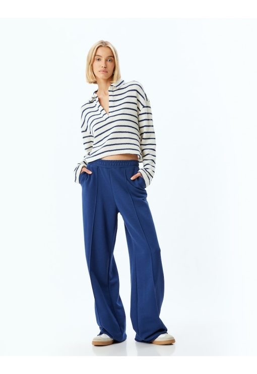 Pulover polo crop-FEMEI/IMBRACAMINTE/Pulovere si cardigane-IMBRACAMINTE/Pulovere si cardigane
