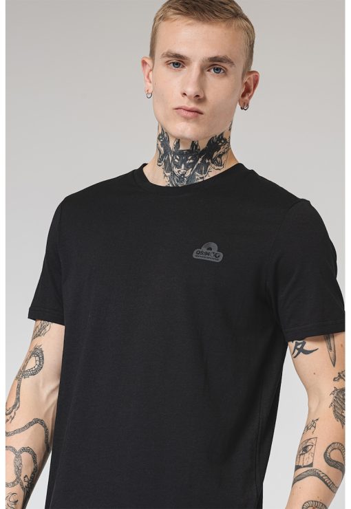 Q/S by s.Oliver - Tricou de bumbac cu decolteu la baza gatului-BARBATI/IMBRACAMINTE/Tricouri si maiouri-IMBRACAMINTE/Tricouri si maiouri