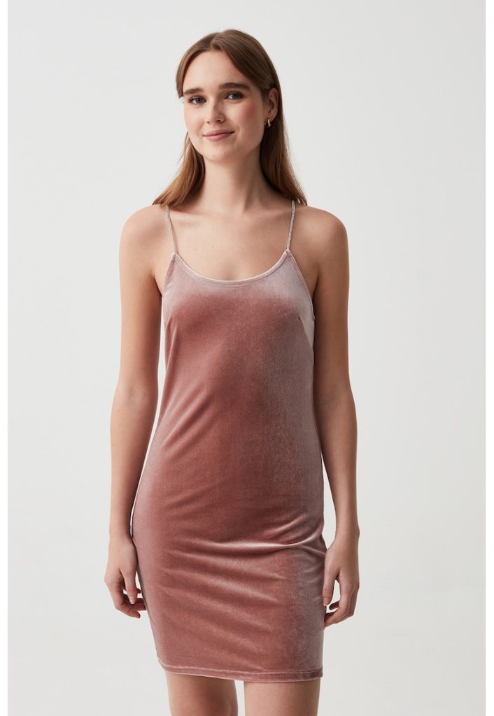 Rochie cambrata de catifea-FEMEI/IMBRACAMINTE/Rochii-IMBRACAMINTE/Rochii
