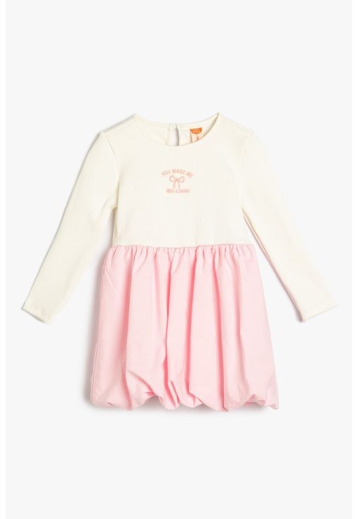 Rochie cu broderie-FETE/IMBRACAMINTE/Rochii-IMBRACAMINTE/Rochii