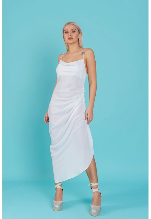Rochie cu decolteu drapat Eloise-FEMEI/IMBRACAMINTE/Rochii-IMBRACAMINTE/Rochii