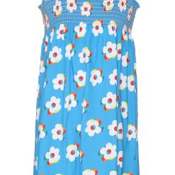 Rochie cu imprimeu floral - fara maneci-FETE/IMBRACAMINTE/Rochii-IMBRACAMINTE/Rochii