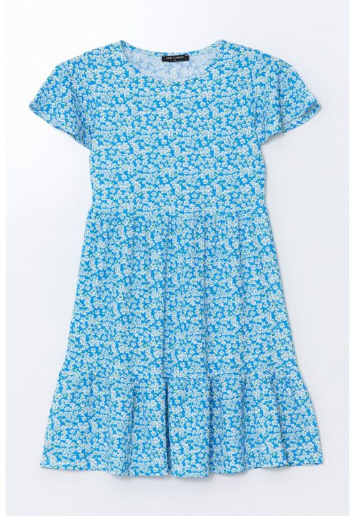 Rochie cu model floral - pentru gravide-FEMEI/IMBRACAMINTE/Rochii-IMBRACAMINTE/Rochii