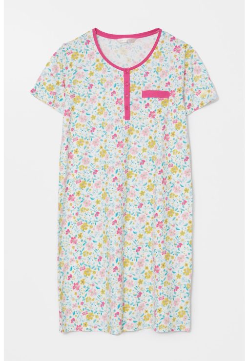 Rochie de seara cu imprimeu floral-FEMEI/IMBRACAMINTE/Rochii-IMBRACAMINTE/Rochii