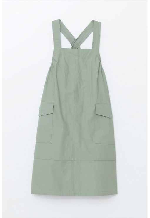 Rochie evazata din bumbac-FETE/IMBRACAMINTE/Rochii-IMBRACAMINTE/Rochii