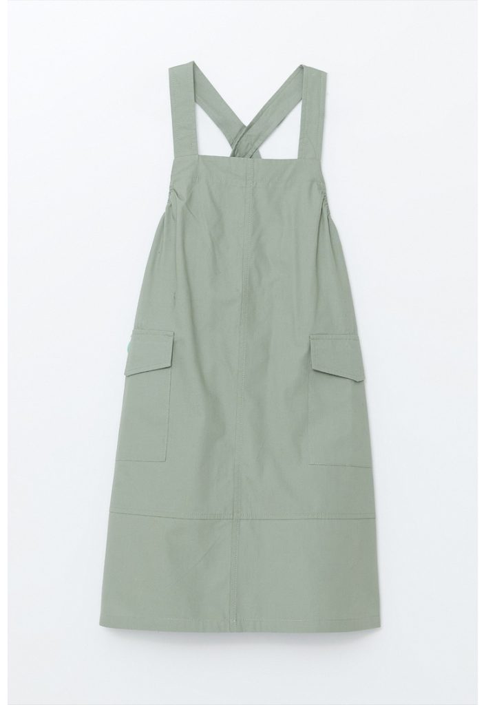Rochie evazata din bumbac-FETE/IMBRACAMINTE/Rochii-IMBRACAMINTE/Rochii