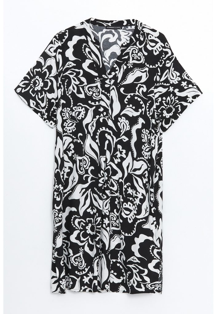 Rochie lejera cu imprimeu-FEMEI/IMBRACAMINTE/Rochii-IMBRACAMINTE/Rochii