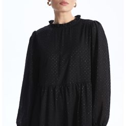Rochie midi evazata cu aplicatii cu paiete-FEMEI/IMBRACAMINTE/Rochii-IMBRACAMINTE/Rochii