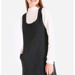 Rochie mini cu buzunare oblice-FEMEI/IMBRACAMINTE/Rochii-IMBRACAMINTE/Rochii