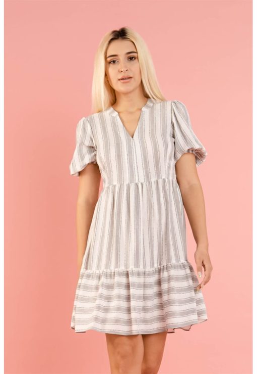 Rochie mini cu croiala in A Belona-FEMEI/IMBRACAMINTE/Rochii-IMBRACAMINTE/Rochii