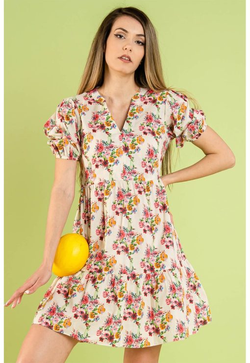 Rochie mini cu croiala in A Belona-FEMEI/IMBRACAMINTE/Rochii-IMBRACAMINTE/Rochii