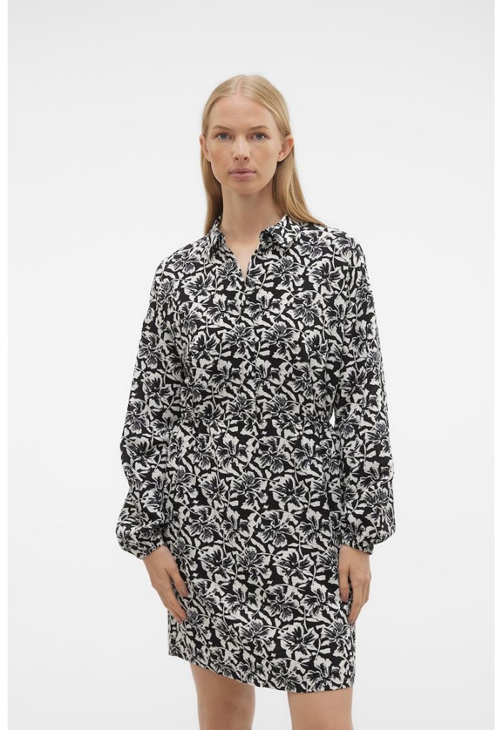 Rochie mini cu imprimeu floral-FEMEI/IMBRACAMINTE/Rochii-IMBRACAMINTE/Rochii