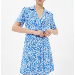 Rochie mini cu imprimeu floral-FEMEI/IMBRACAMINTE/Rochii-IMBRACAMINTE/Rochii