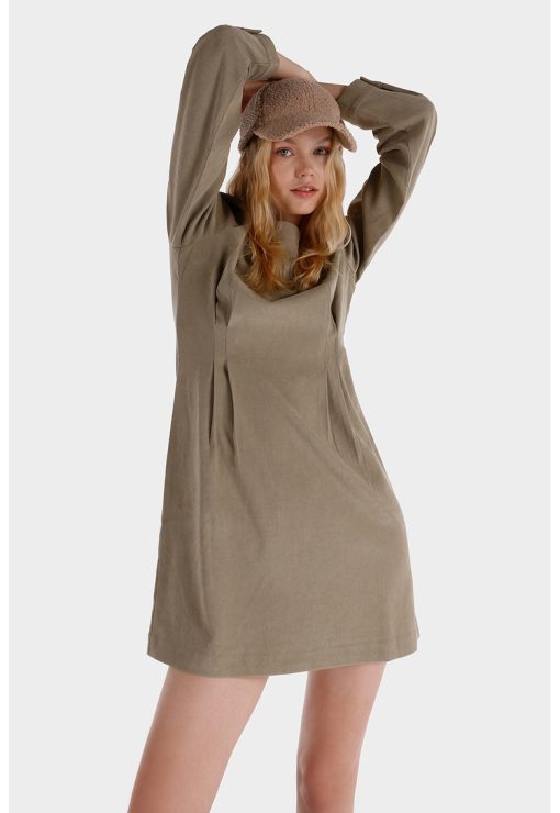 Rochie mini cu pliuri-FEMEI/IMBRACAMINTE/Rochii-IMBRACAMINTE/Rochii