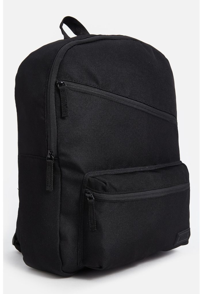 Rucsac cu model uni si fermoare laterale-BARBATI/GENTI SI ACCESORII/Accesorii-GENTI SI ACCESORII/Accesorii