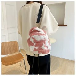 Rucsac dama Arlenis GT3716 RozAlb 4