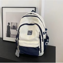 Albastru/Alb-Femei-Rucsacuri dama 