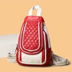 Rosu/Alb-Femei-Rucsacuri dama