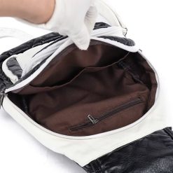 Rucsac dama Rilena GT3631 RosuAlb 4