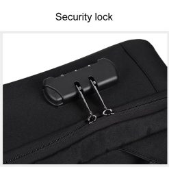 Rucsac unisex Lorcan GT3749 port USB Rosu 4