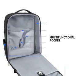 Rucsac unisex Orien GT3756 port USB Albastru 4