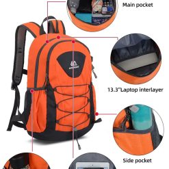 Rucsac unisex pentru drumetie Zinaida GT3718 Verde 3