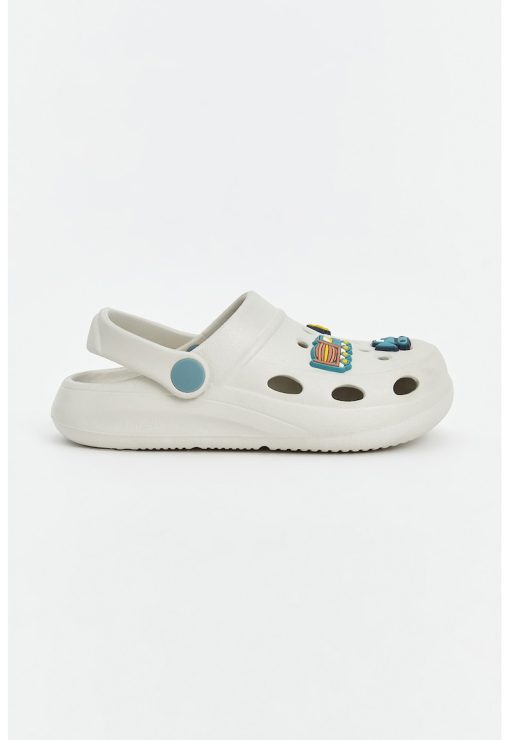 Saboti slingback cu aplicatii-BAIETI/INCALTAMINTE/Papuci-INCALTAMINTE/Papuci