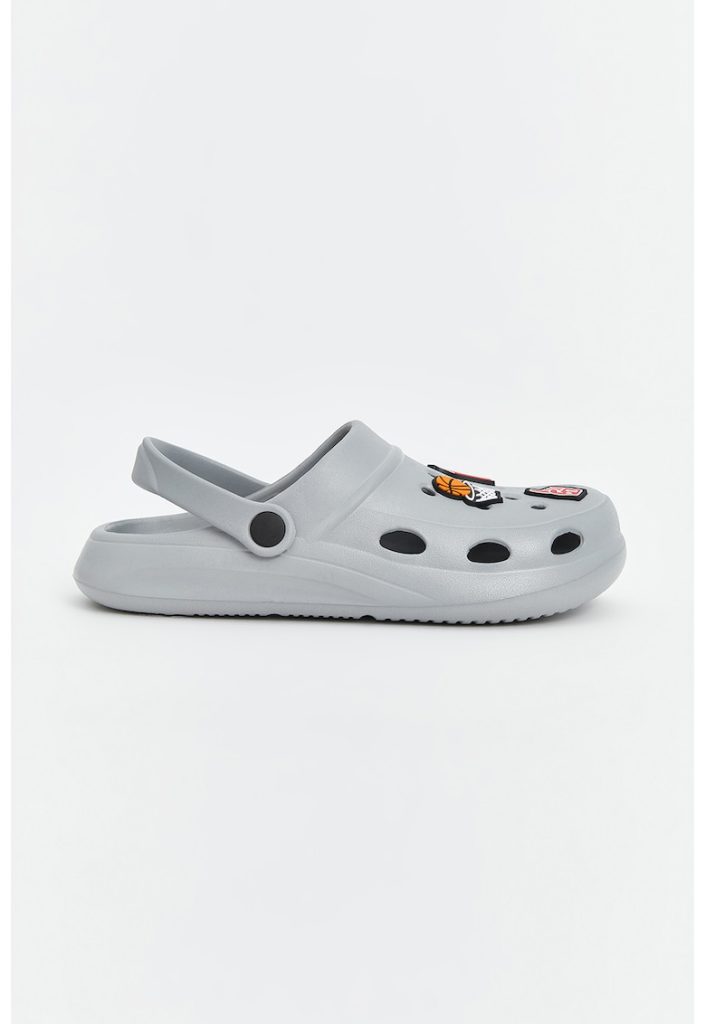 Saboti slingback cu aplicatii-BAIETI/INCALTAMINTE/Papuci-INCALTAMINTE/Papuci