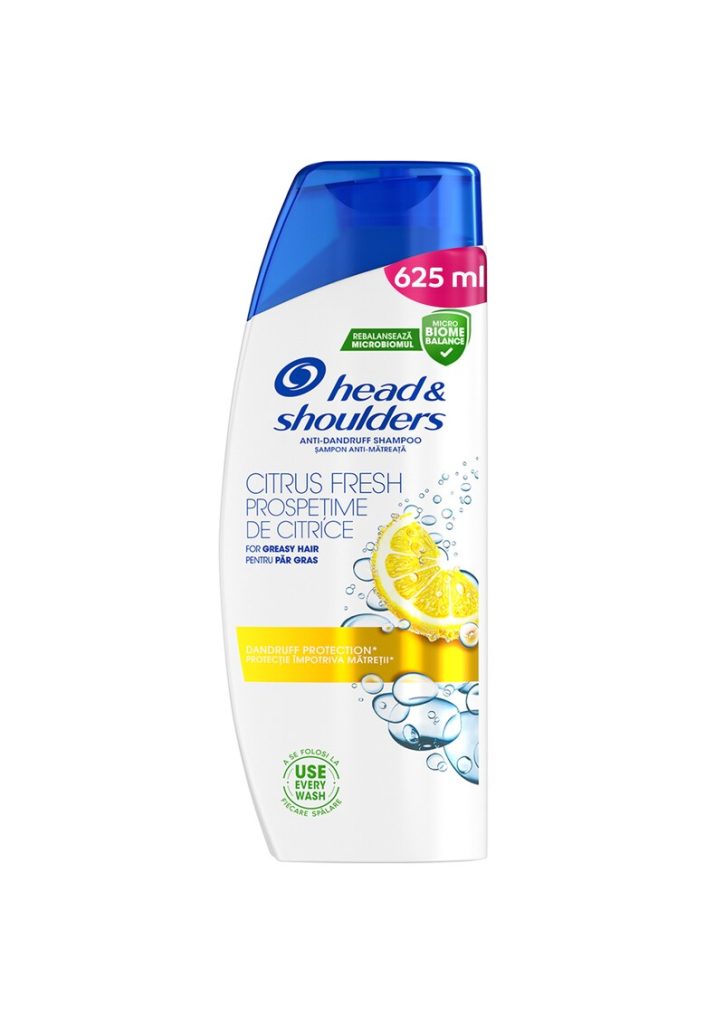 Sampon anti-matreata Head & Shoulders Citrus Fresh pentru par gras-FEMEI/INGRIJIRE COSMETICA/Produse cosmetice-INGRIJIRE COSMETICA/Produse cosmetice