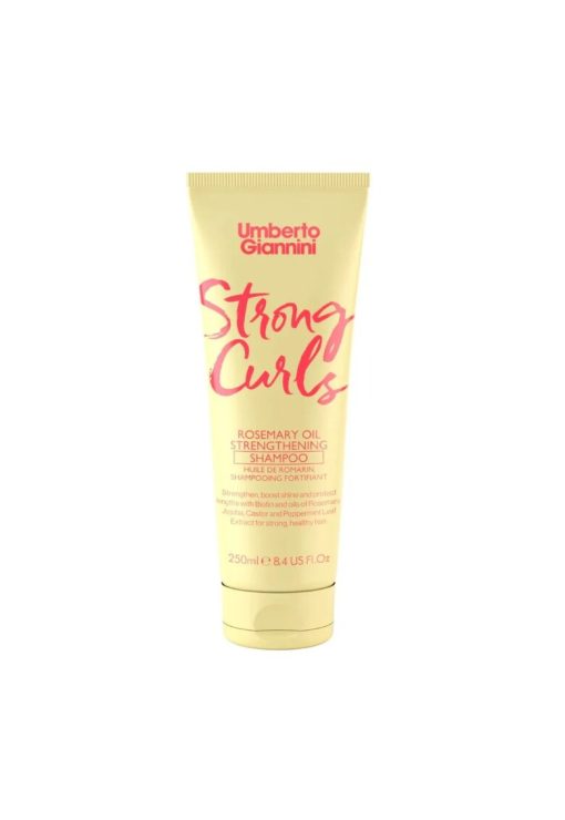Sampon fortifiant cu ulei de rozmarin pentru parul cret - Strong Curls -  250 ml-FEMEI/INGRIJIRE COSMETICA/Produse cosmetice-INGRIJIRE COSMETICA/Produse cosmetice