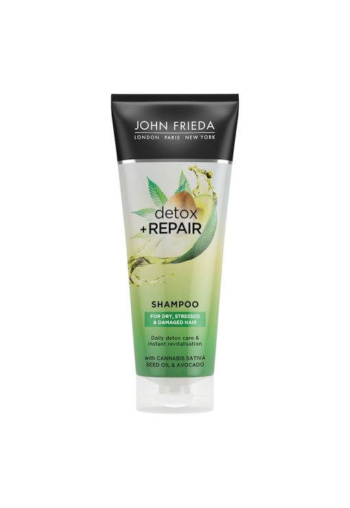 Sampon reparator pentru par deteriorat  Detox+Repair  - 250 ml-FEMEI/INGRIJIRE COSMETICA/Produse cosmetice-INGRIJIRE COSMETICA/Produse cosmetice
