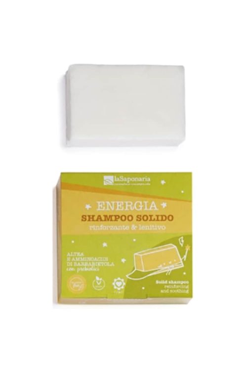 Sampon solid pentru par normal si uscat La Saponaria - 50 gr-FEMEI/INGRIJIRE COSMETICA/Produse cosmetice-INGRIJIRE COSMETICA/Produse cosmetice