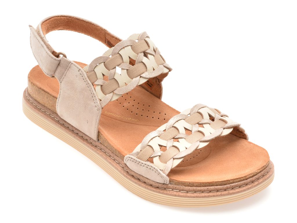 Sandale CLARKS argintii