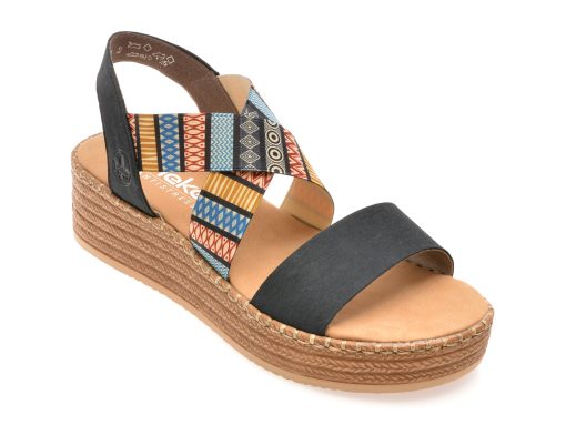 Sandale RIEKER bleumarin