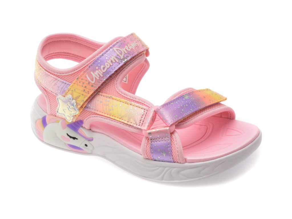 Sandale SKECHERS roz