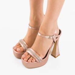 Sandale cu toc Wong Roz 2