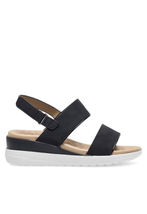 Sandale dama -  590558858664740 - Sintetic - Negru-FEMEI/INCALTAMINTE/Sandale-INCALTAMINTE/Sandale